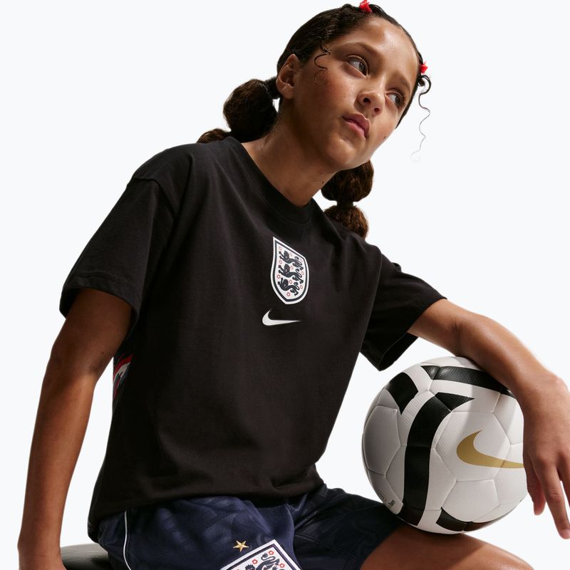 Kinder-Fußballshorts Nike England 2026 Stadium Away obsidian/speed red/white/speed red 5