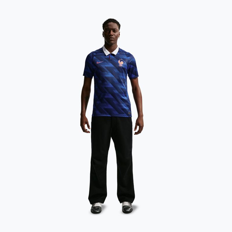 Herren-Fußballtrikot Nike FFF 2026 Stadium Home game royal/metallic copper 2