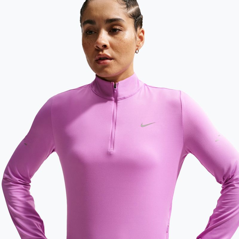 Laufpullover für Damen Nike Swift Dri-FIT UV 1/4-Zip light magenta 5
