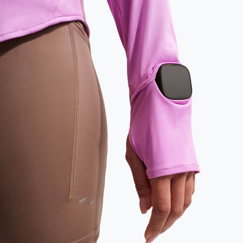 Laufpullover für Damen Nike Swift Dri-FIT UV 1/4-Zip light magenta 7