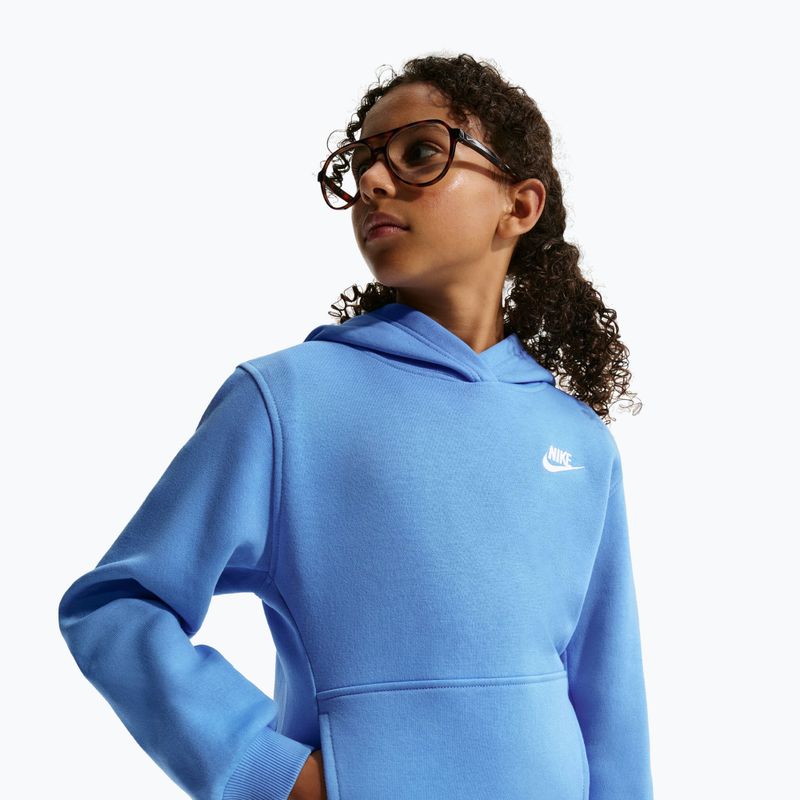 Kinder-Sweatshirt Nike Sportswear Club Fleece university blue/white 6
