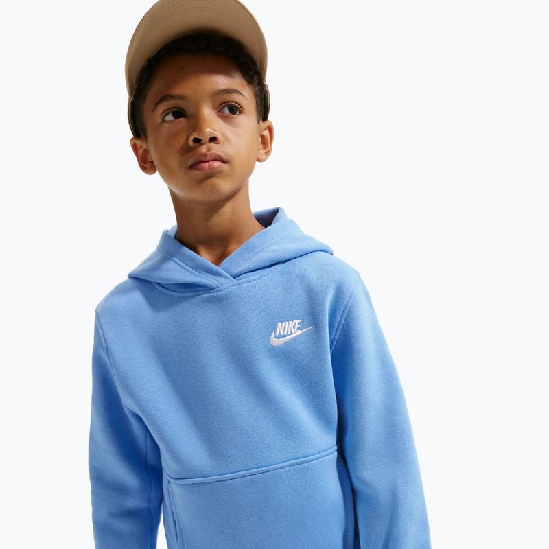 Kinder-Sweatshirt Nike Sportswear Club Fleece university blue/white 7