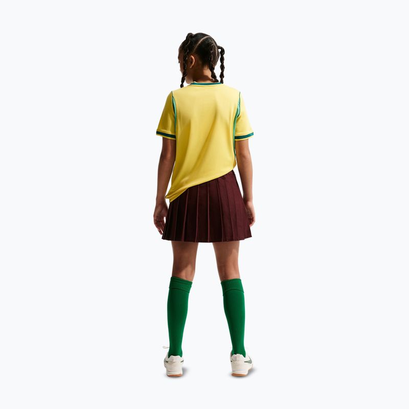 Kinder-Fußballtrikot Nike Brazil 2026 Stadium Home Soccer Replica canary/light menta/geode teal 3