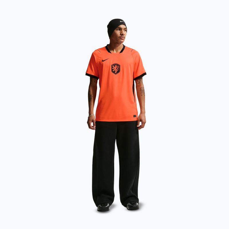 Herren-Fußballtrikot Nike Netherlands 2026 Stadium Home hyper crimson/black 2