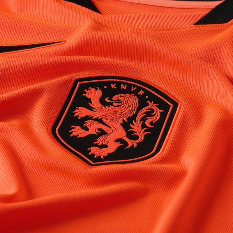 Herren-Fußballtrikot Nike Netherlands 2026 Stadium Home hyper crimson/black 8