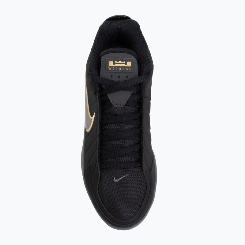 Herren-Basketballschuhe Nike LeBron Witness 9 black/iron grey/dark smoke grey/black 5