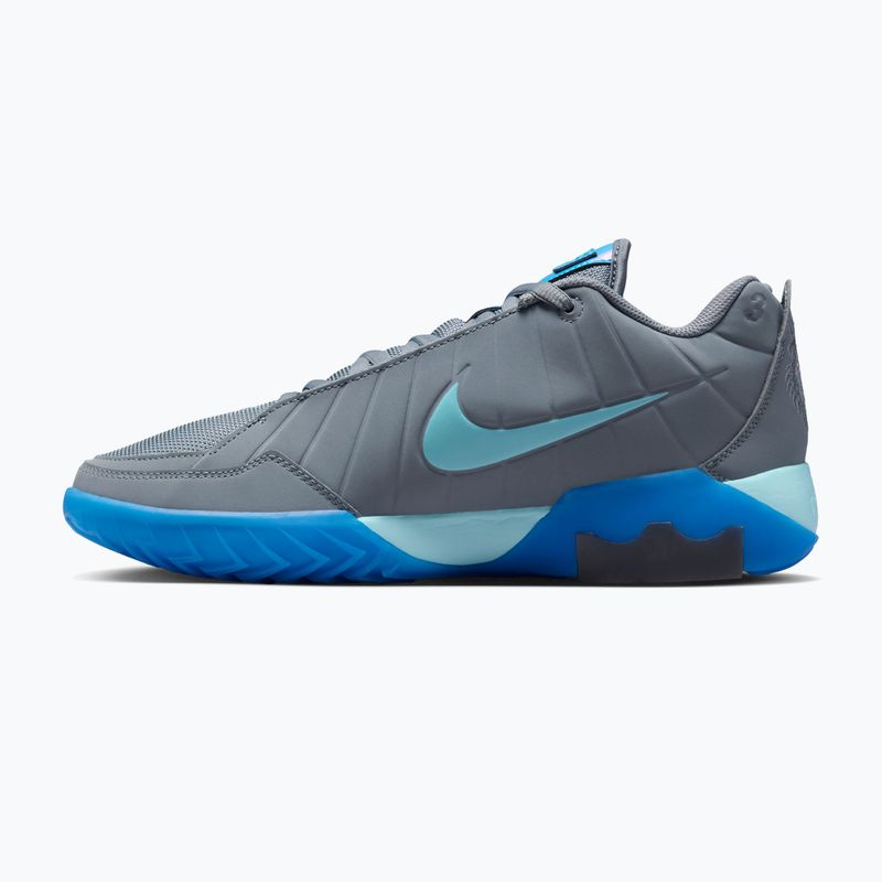 Herren-Basketballschuhe Nike LeBron Witness 9 cool grey/glacier ice/aurora blue 2