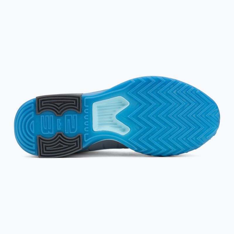 Herren-Basketballschuhe Nike LeBron Witness 9 cool grey/glacier ice/aurora blue 4