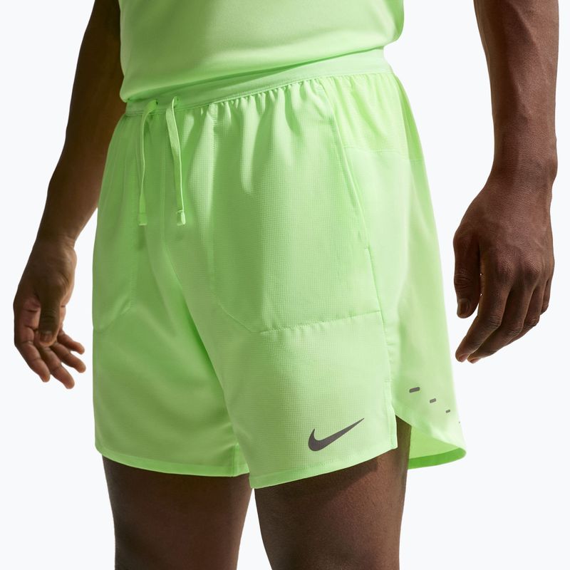 Herren-Laufshorts Nike Stride Dri-Fit 2in1 7" lime blast