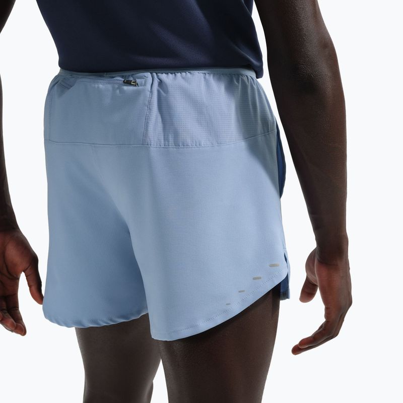 Herren-Shorts Nike Stride Dri-Fit mit Innenhose 5" work blue 3