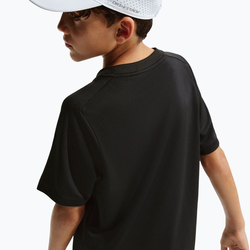 Kinder-T-Shirt Nike Multi Dri-Fit black/white 5
