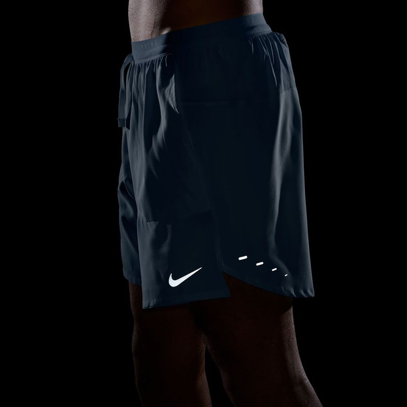 Laufshorts für Herren Nike Stride Dri-Fit Brief-Lined 7" work blue 6