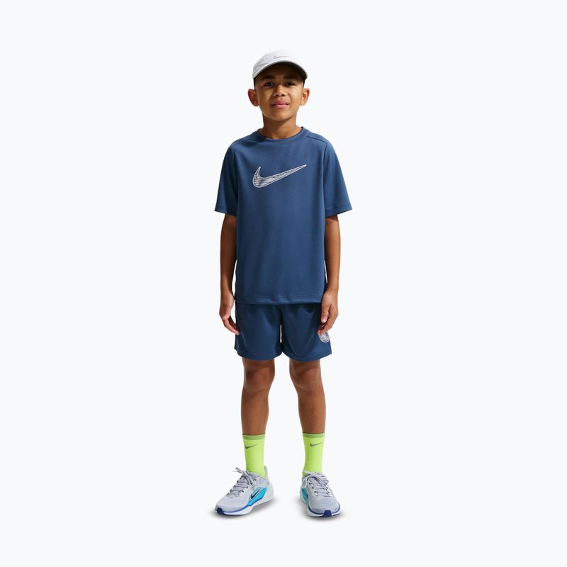 Kinder-T-Shirt Nike Multi Dri-Fit mystic navy/white 2