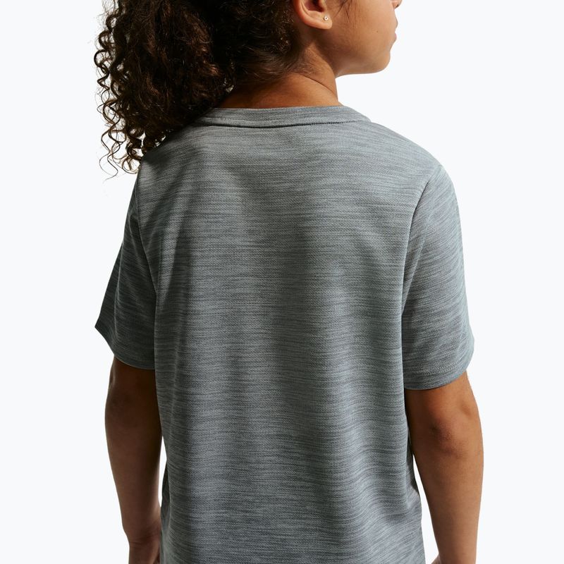 Kinder-Shirt Nike Miler smoke grey/heather 8