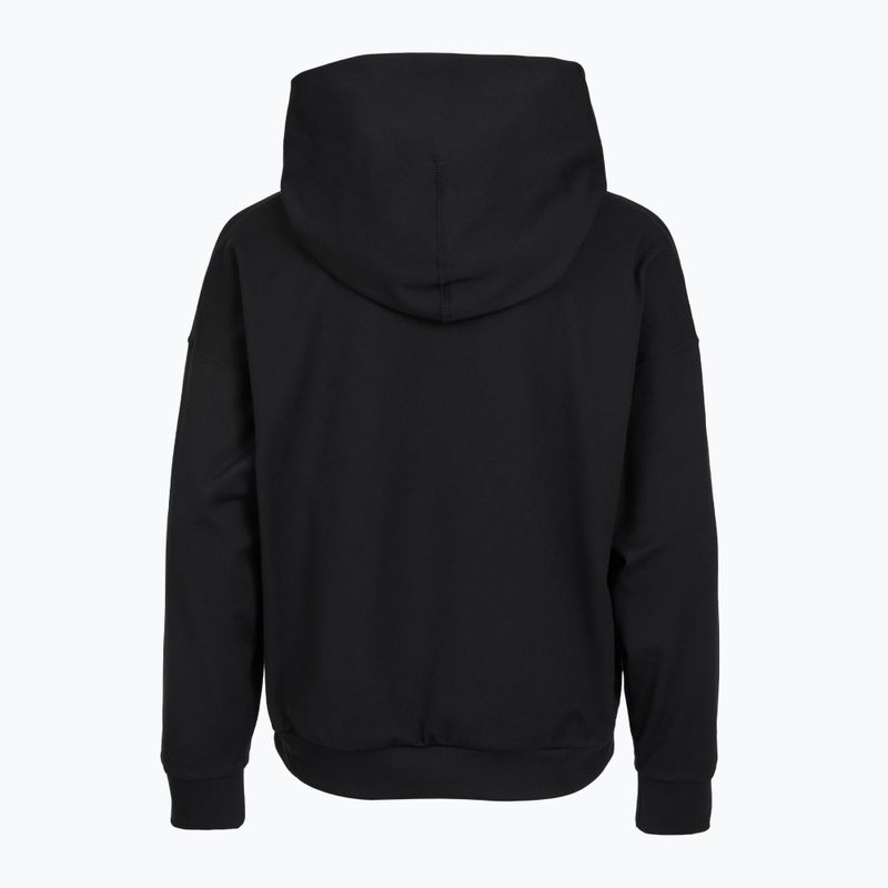 Kinder-Hoodie Nike Pro Dri-Fit Pullover Hoodie black/white 9