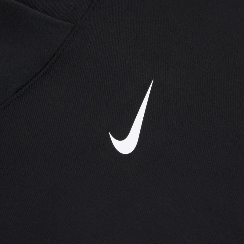 Kinder-Hoodie Nike Pro Dri-Fit Pullover Hoodie black/white 10