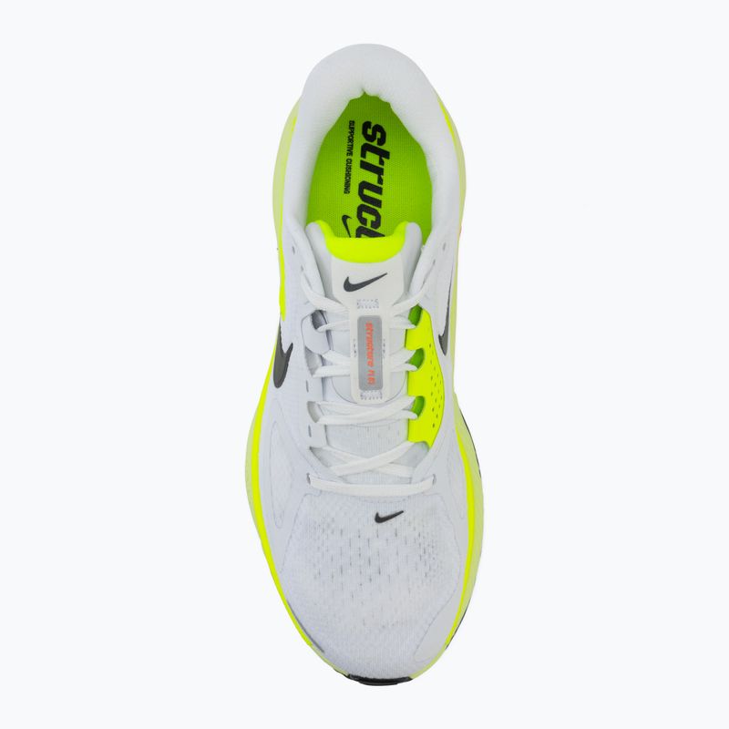 Herren-Laufschuhe Nike Structure Plus white/pure platinum/volt/black 5