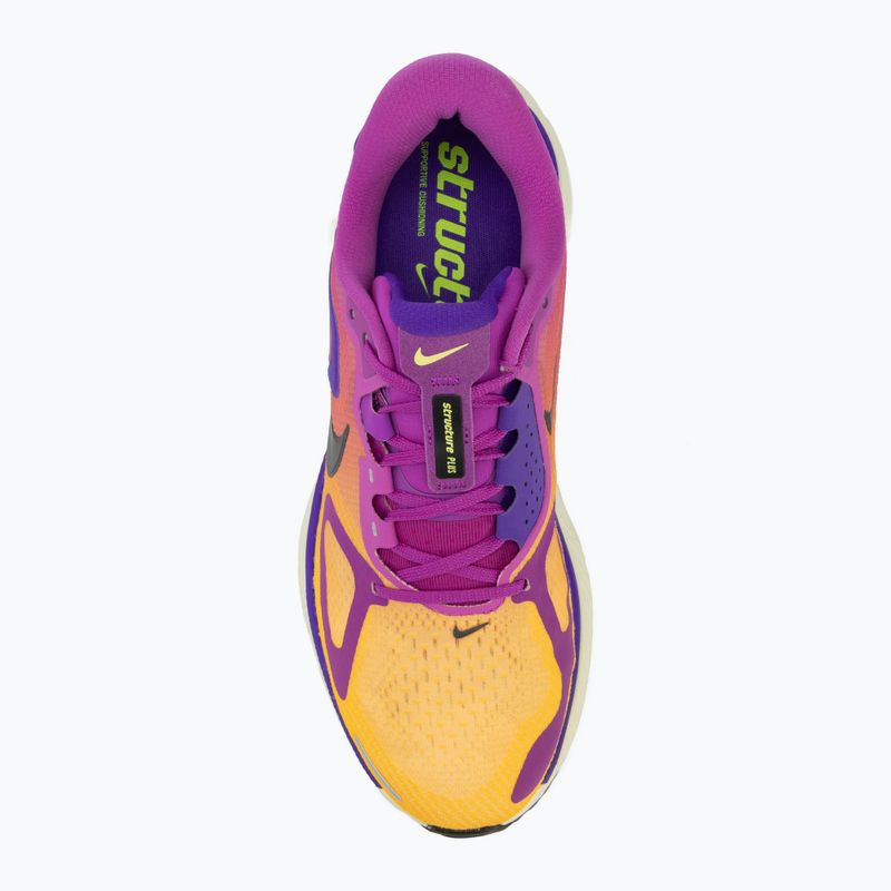 Herren-Laufschuhe Nike Structure Plus hyper violet/citron pulse/black 5