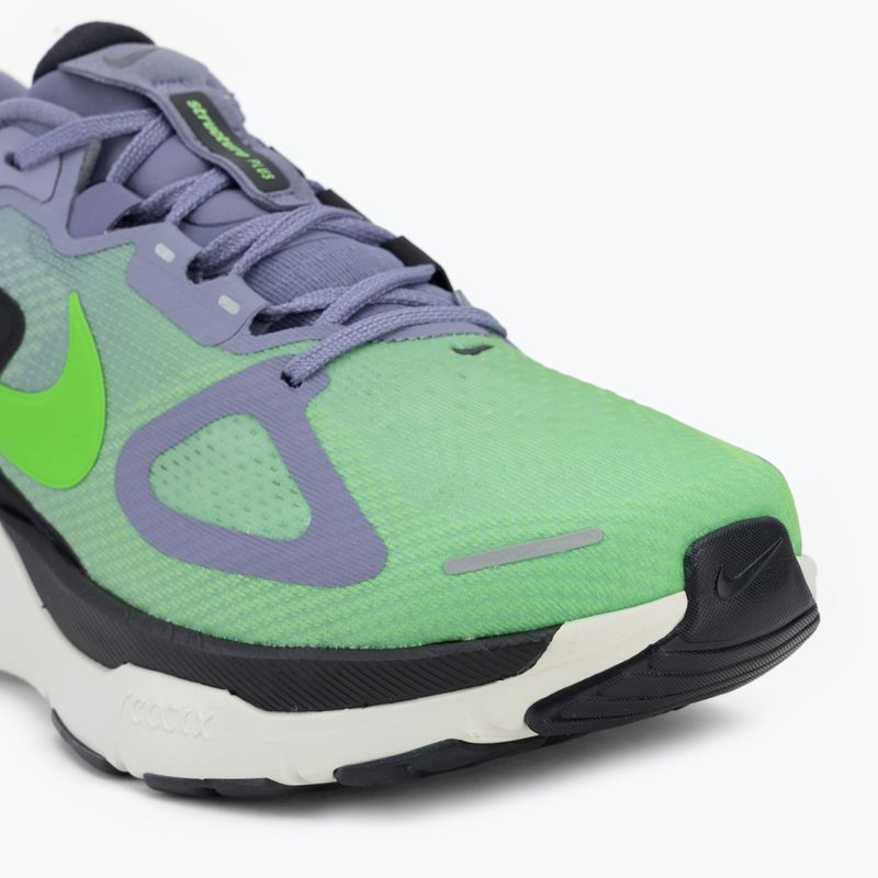 Herren-Laufschuhe Nike Structure Plus iron purple/off black-sail/voltage green 7