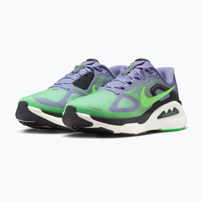 Herren-Laufschuhe Nike Structure Plus iron purple/off black-sail/voltage green 3