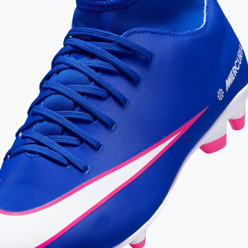 Kinder-Fußballschuhe Nike Mercurial Superfly 10 Club FG/MG racer blue/white 8