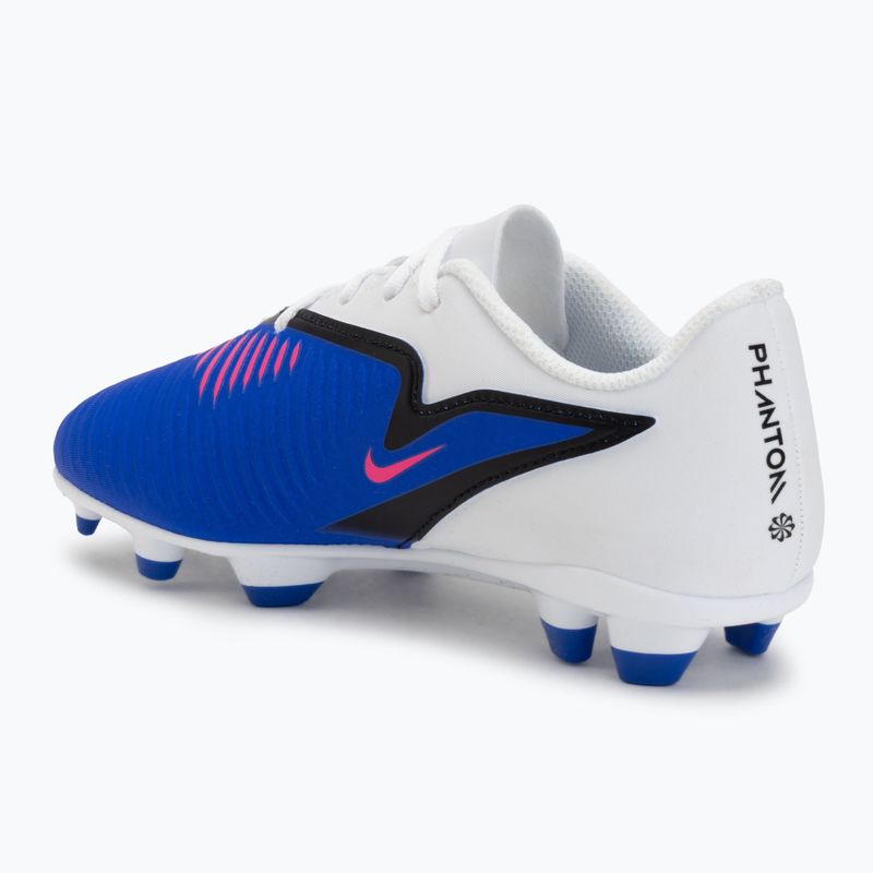Kinder-Fußballschuhe Nike Phantom 6 Low Club MG racer blue/white/pink blast 3
