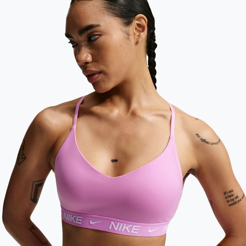 Sport-BH Nike Dri-Fit Indy Light Support light magenta/light magenta/white 4
