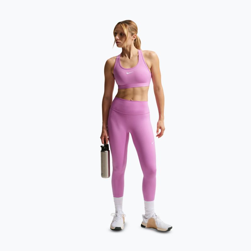 Sport-BH Nike Swoosh Medium Support light magenta/white 2
