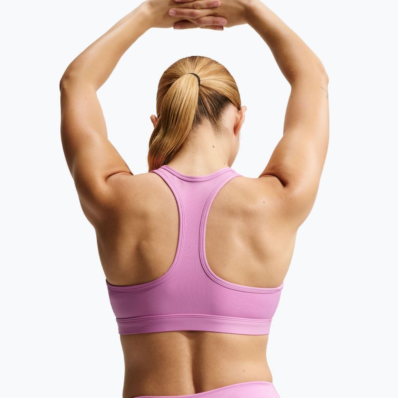 Sport-BH Nike Swoosh Medium Support light magenta/white 3
