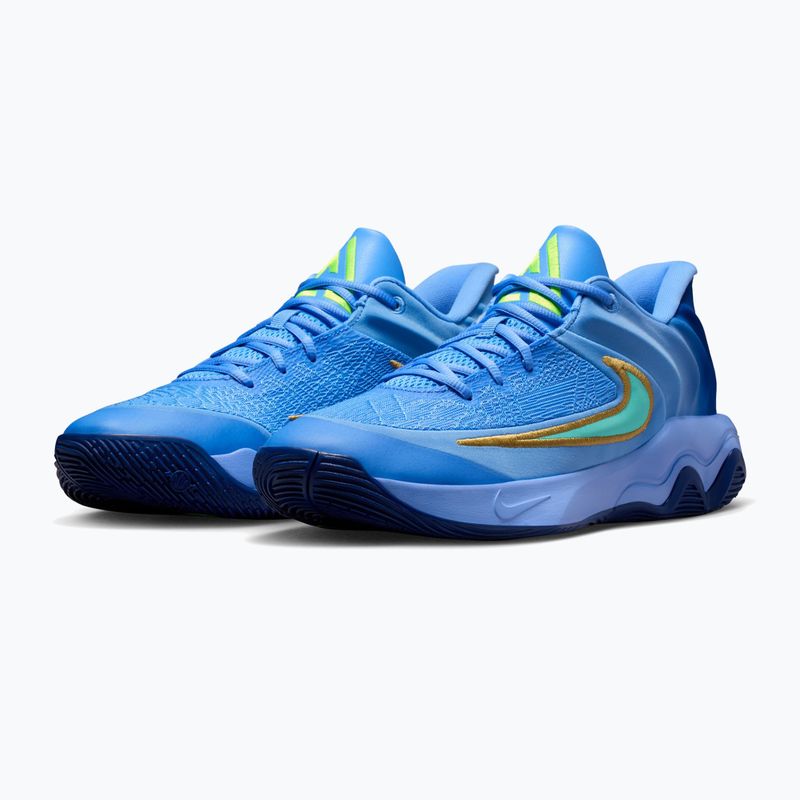 Herren-Basketballschuhe Nike Giannis Immortality 4 royal pulse/deep royal/volt/hyper turquoise 3