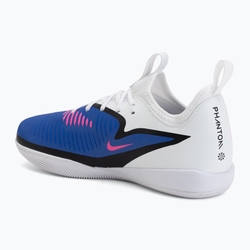 Kinder-Fußballschuhe Nike Jr. Phantom 6 Low Academy IN racer blue/white/pink blast 3