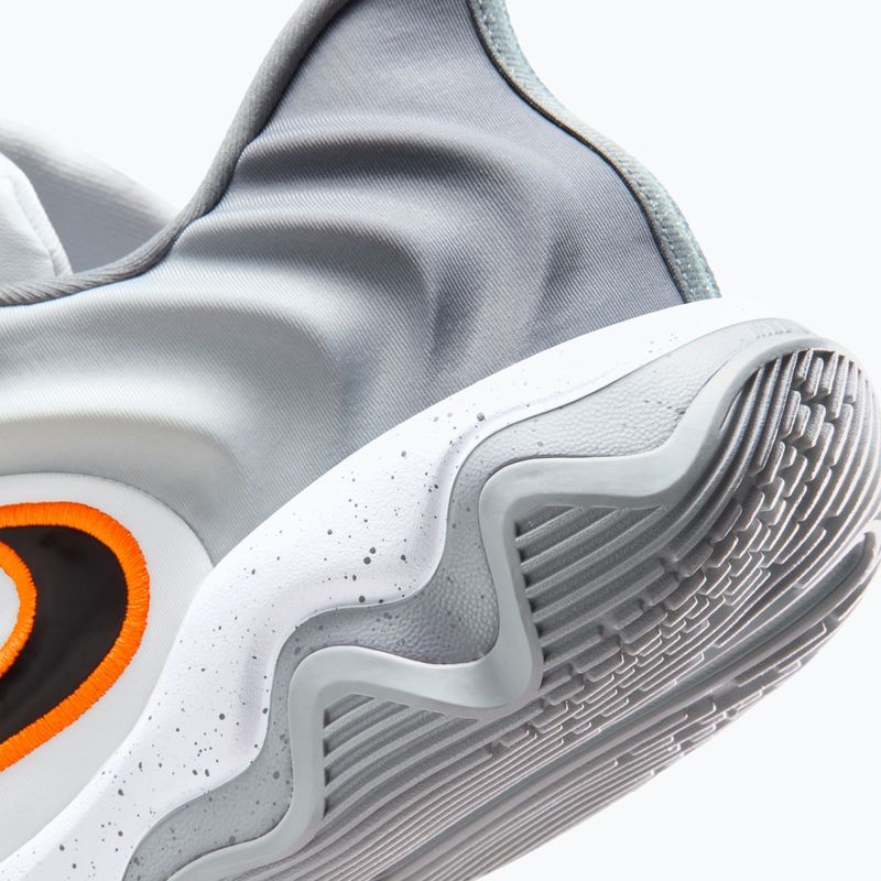 Herren-Basketballschuhe Nike Giannis Immortality 4 white/volt/wolf grey/black 8