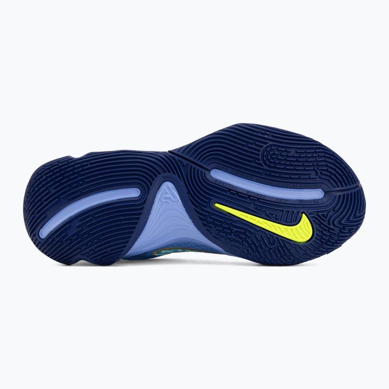 Herren-Basketballschuhe Nike Giannis Immortality 4 royal pulse/deep royal/volt/hyper turquoise 4