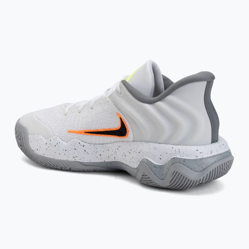 Herren-Basketballschuhe Nike Giannis Immortality 4 white/volt/wolf grey/black 3