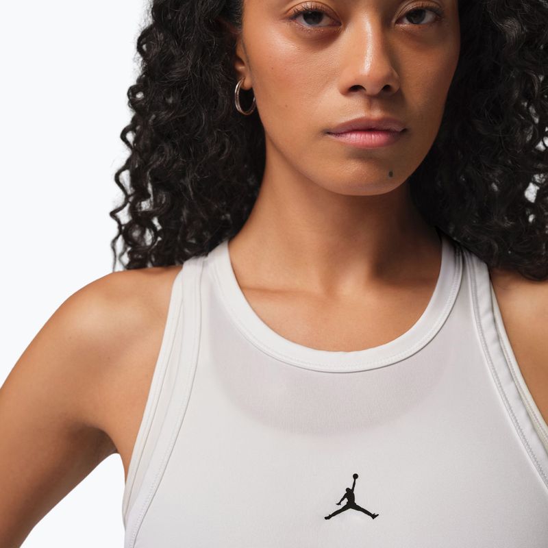 Damen-T-Shirt Nike Jordan Sport Essentials Dri-Fit Sleeveless Top white/black 4