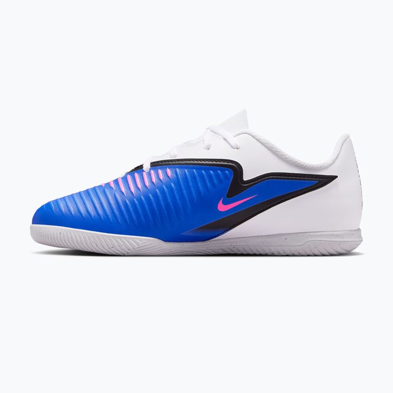 Kinder-Fußballschuhe Nike Jr. Phantom 6 Low Club IN racer blue/white/pink blast 8