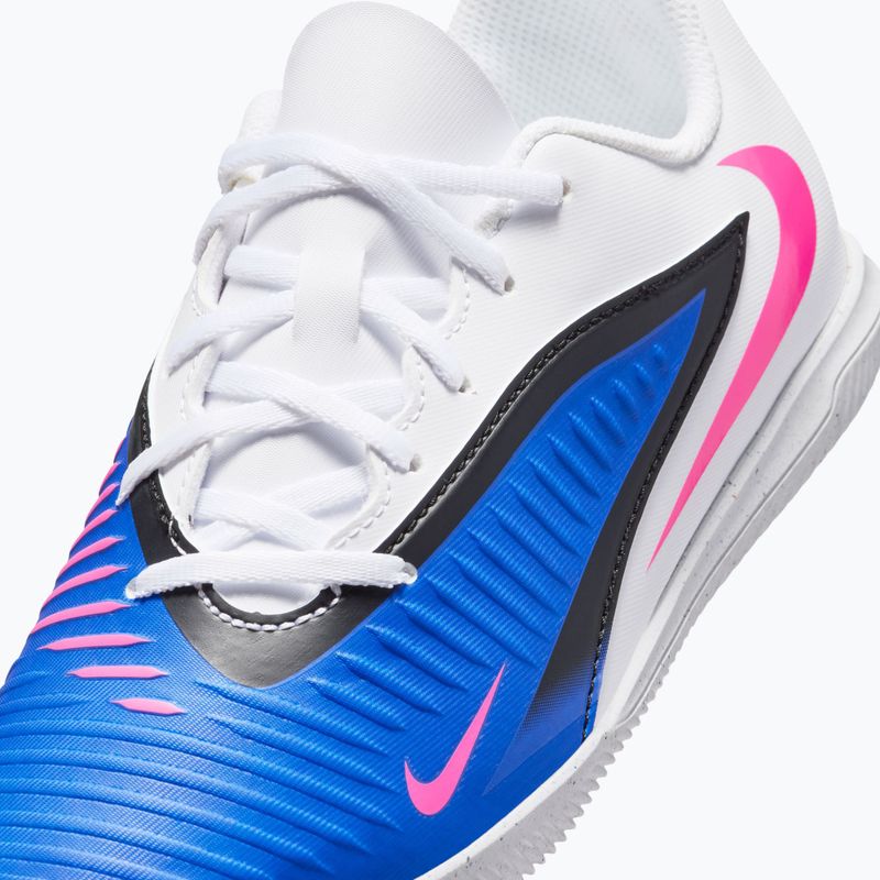 Kinder-Fußballschuhe Nike Jr. Phantom 6 Low Club IN racer blue/white/pink blast 14