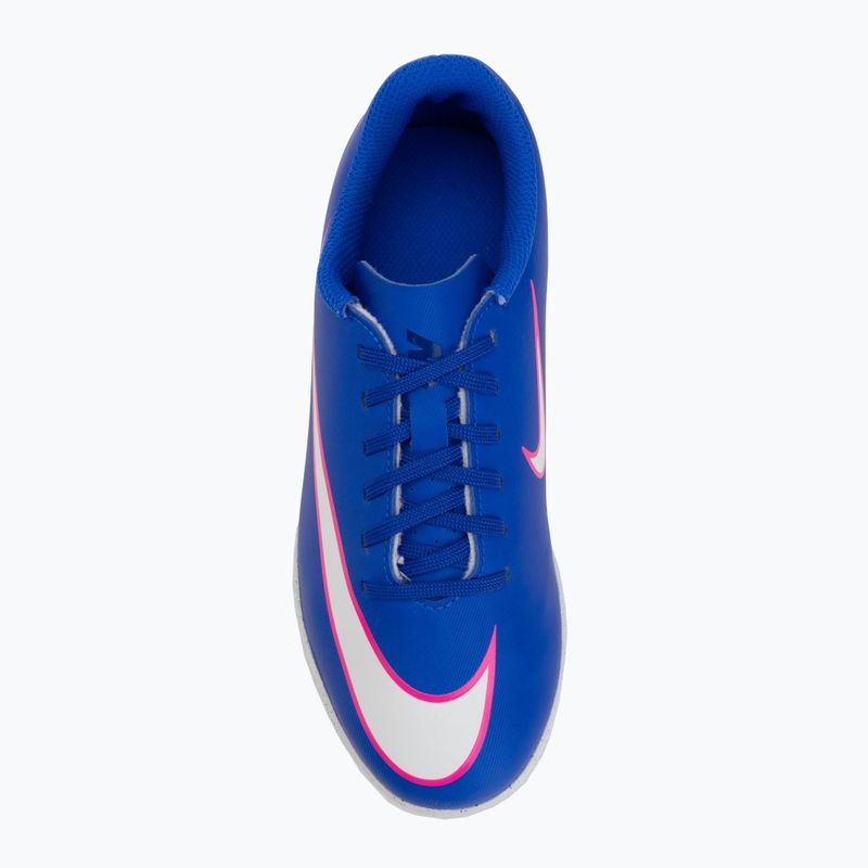 Kinder-Fußballschuhe Nike Mercurial Vapor 16 Club IC racer blue/white 5