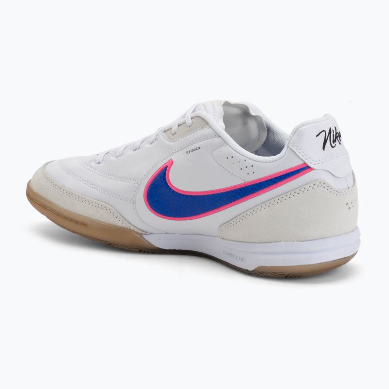 Herren-Fußballschuhe Nike Streetgato white/pink blast/racer blue 3