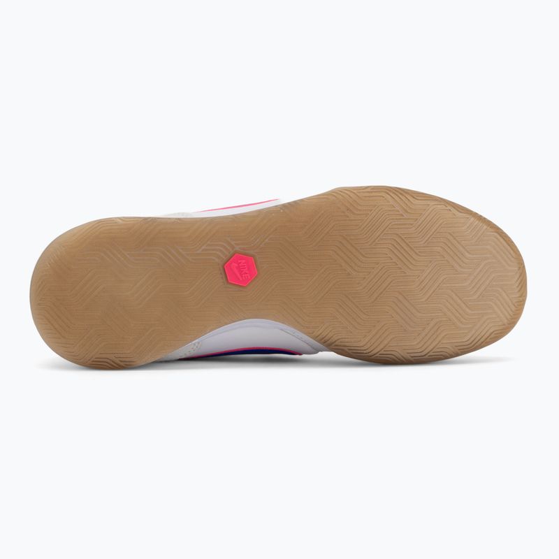 Herren-Fußballschuhe Nike Streetgato white/pink blast/racer blue 4