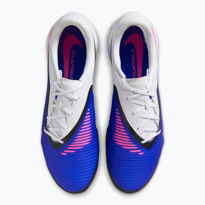 Herren Fußballschuhe Nike Phantom 6 Low Academy TF racer blue/white/pink blast 8