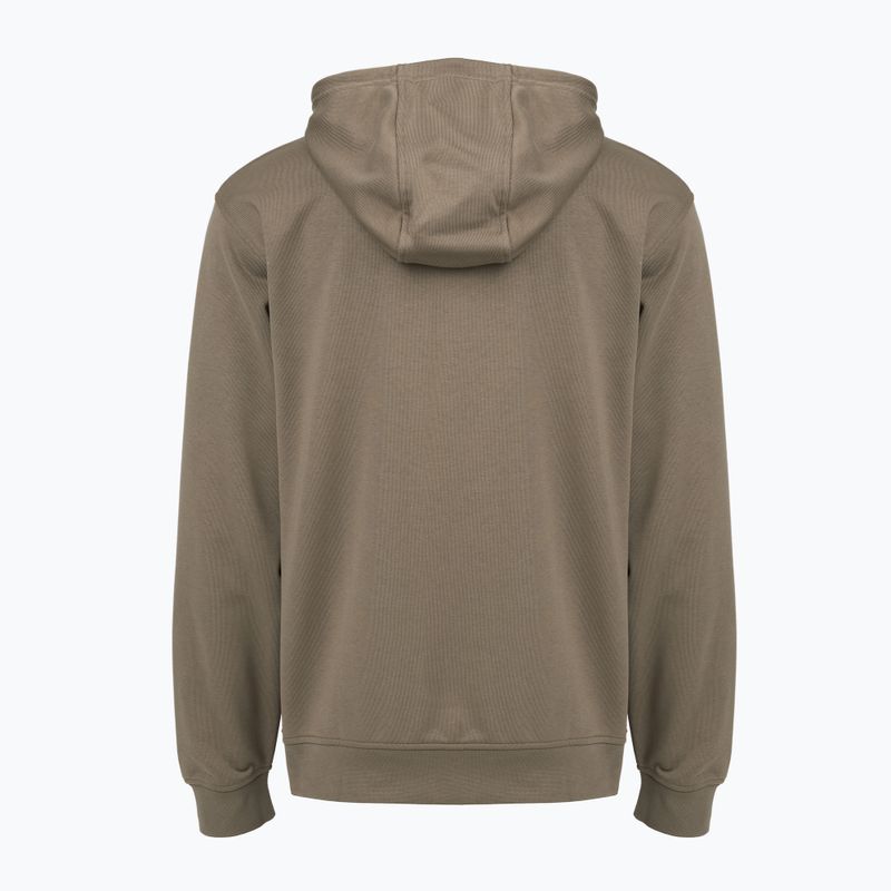 Herren Sweatshirt Nike Sport Crossover Dri-Fit olive grey/black 8