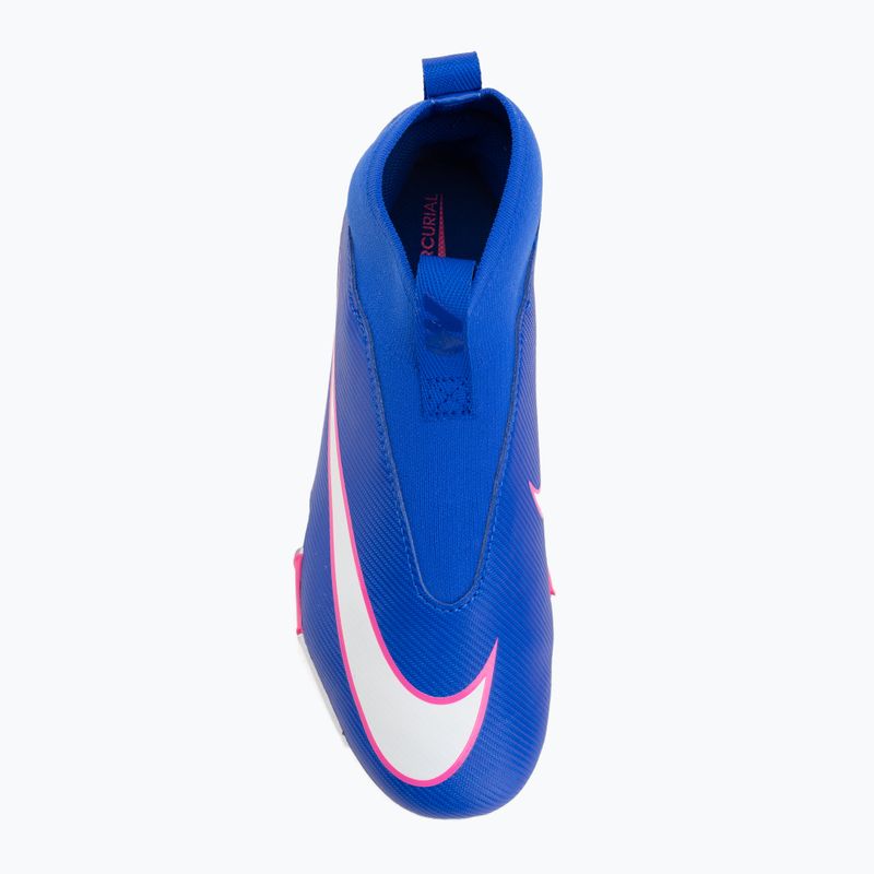 Kinder-Fußballschuhe Nike Mercurial Superfly 10 Academy TF racer blue/white 5