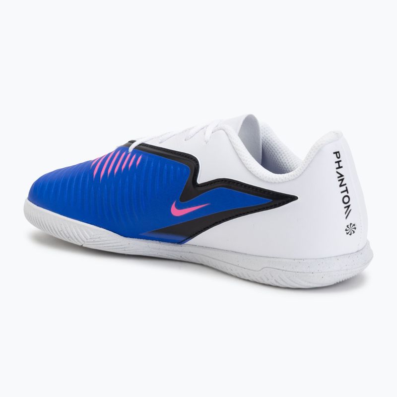 Kinder-Fußballschuhe Nike Jr. Phantom 6 Low Club IN racer blue/white/pink blast 3