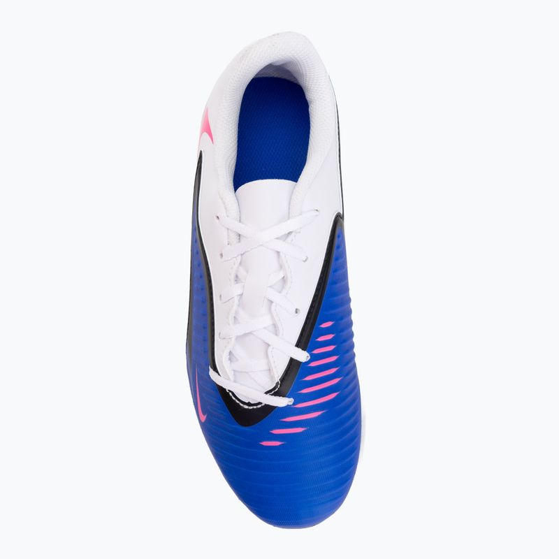 Kinder-Fußballschuhe Nike Jr. Phantom 6 Low Club IN racer blue/white/pink blast 5