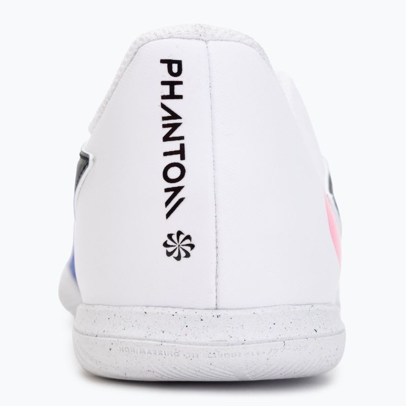 Kinder-Fußballschuhe Nike Jr. Phantom 6 Low Club IN racer blue/white/pink blast 6