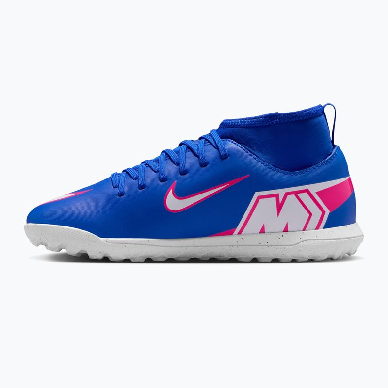 Kinder-Fußballschuhe Nike Mercurial Superfly 10 Club TF racer blue/white 9