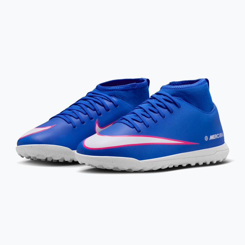 Kinder-Fußballschuhe Nike Mercurial Superfly 10 Club TF racer blue/white 10