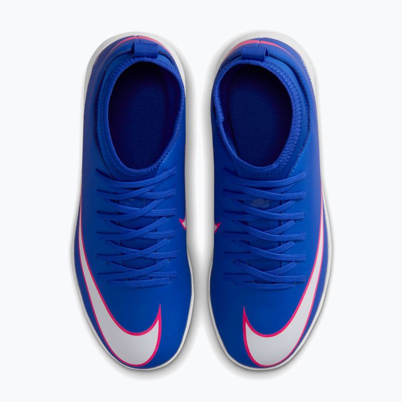 Kinder-Fußballschuhe Nike Mercurial Superfly 10 Club TF racer blue/white 12