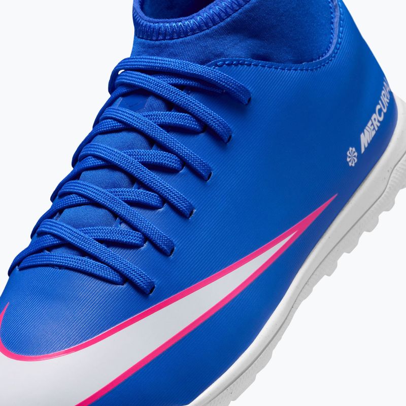 Kinder-Fußballschuhe Nike Mercurial Superfly 10 Club TF racer blue/white 14